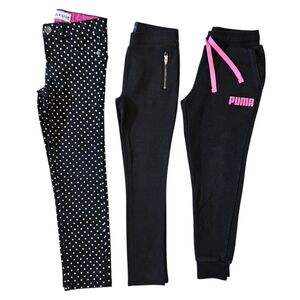 Girls Pants & Joggers Bundle – Puma, The Children’s Place, Urban Star - Size 6